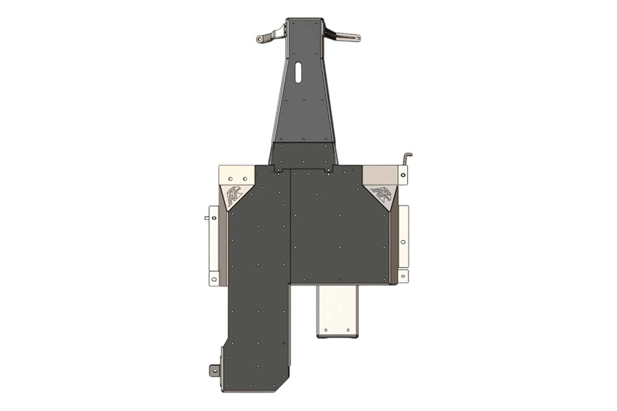 Next Venture Motorsports Aluminum Belly Skid - Bare - JK 2DR 3.6L