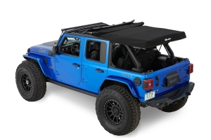 Bestop Supertop Squareback Soft Top, Black Diamond - JL 4dr