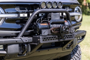 Rough Country Safari Bar Kit OE Modular Steel Bumper 3in OSRAM Angle Wide Series    - Bronco 2021+