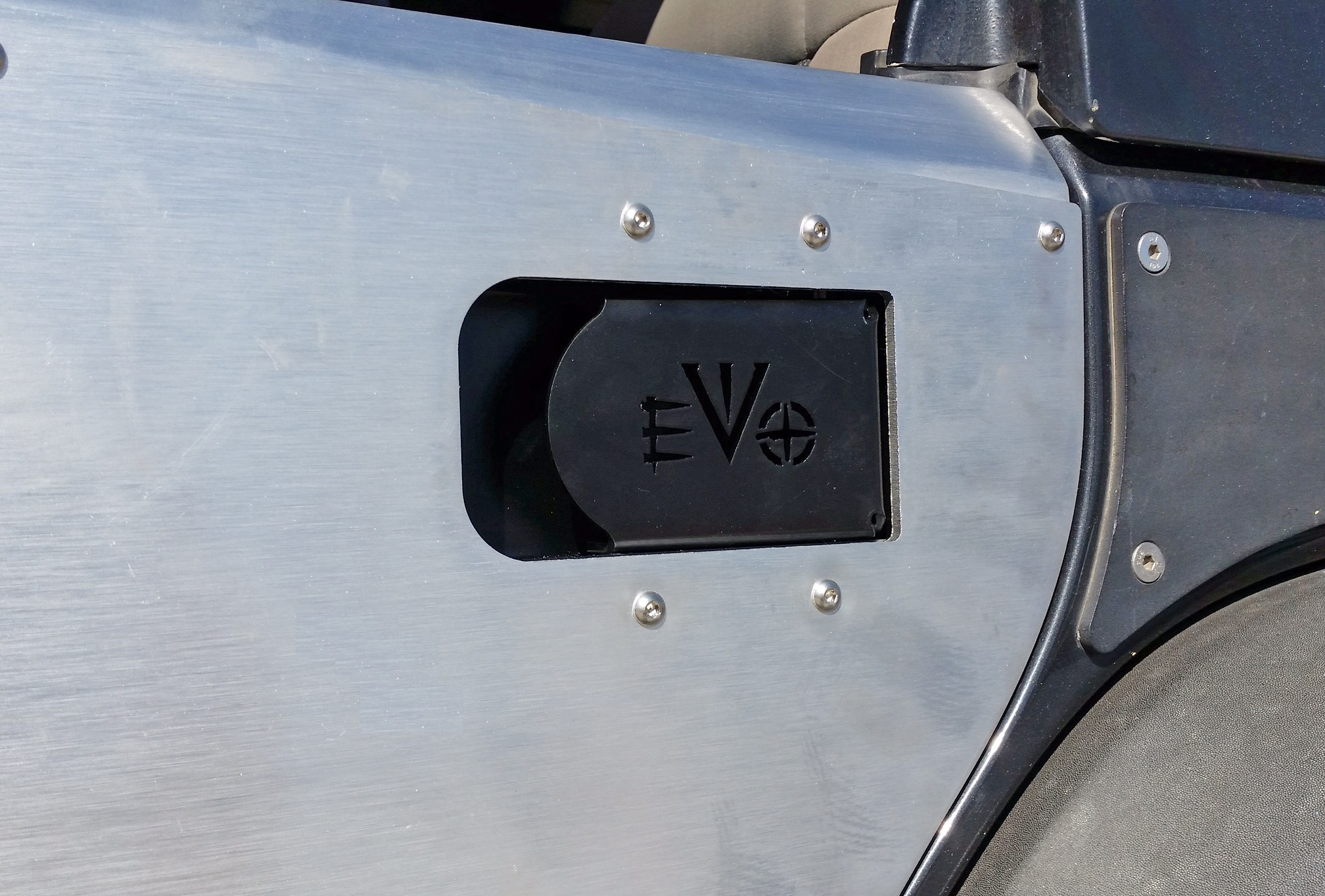 EVO Manufacturing Front and Rear Half Door Sets Aluminum - JK 4dr