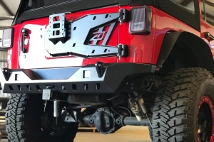 Motobilt Spare Tire Carrier - 8 Lug Wheel - JK