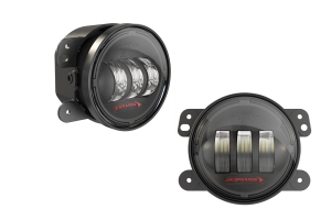 JW Speaker 6145 J2 Series LED Fog Light Kit, Black - Pair - JL 