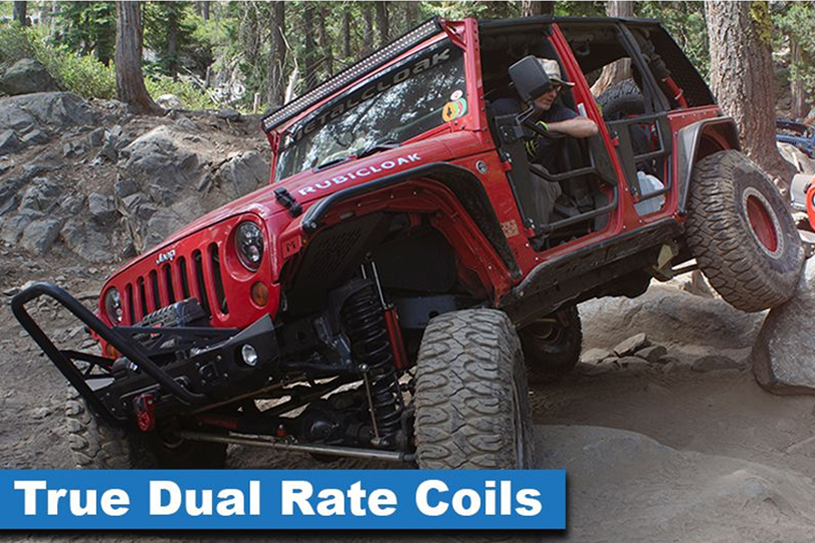 MetalCloak 5.5in Front Dual Rate Coil Springs - JK/JL 392