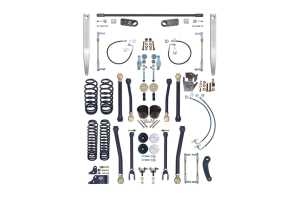 Currie Enterprises 4in Suspension w/Front Sway Bar Links and Rear AntiRock w/Aluminum Arms - JK 2dr