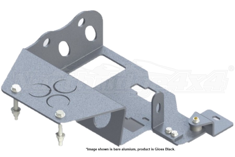 Jeep JK Nemesis Industries Evap Canister Relocation Kit Gloss Black