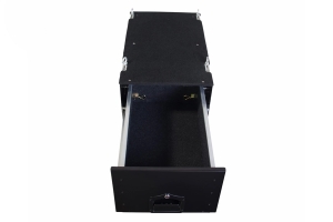 Overland Vehicle Systems Cargo Box w/Slide Out Drawer - Black Powdercoat