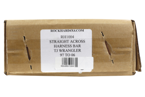 Rock Hard 4x4 Straight Harness Bar Bare Metal - LJ/TJ