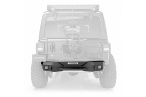Go Rhino Rockline Rear Stubby Bumper - Textured Black - JK