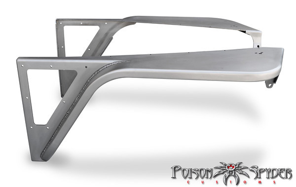 Poison Spyder DeFenders 3in Flare Front Set  - LJ/TJ
