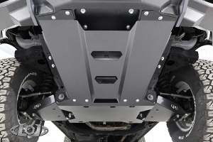 LOD Black Ops Front Bumper Skid Plate - Black - Bronco 2021+