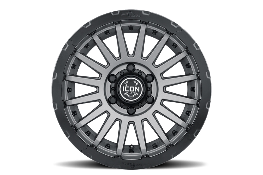 Icon Vehicle Dynamics Recon Pro Wheel, 17x8.5 5x5 - Charcoal - JT/JL/JK