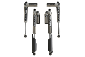 Teraflex Falcon Series 3.1 Piggyback Front & Rear Shock Absorbers, 2-4.5in Lift - JL 4Dr