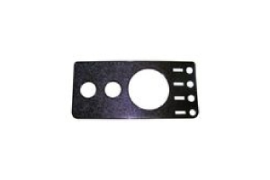 Crown Automotive Dash Overlay - Black - CJ5/CJ7/CJ8