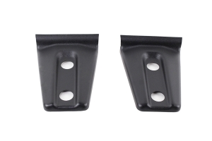 Kentrol Hood Hinge Overlays, Pair - Textured Black  - JK 