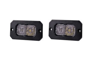 Diode Dynamics SSC2 Sport Flush Mount LED Pods, RBL White - Combo
