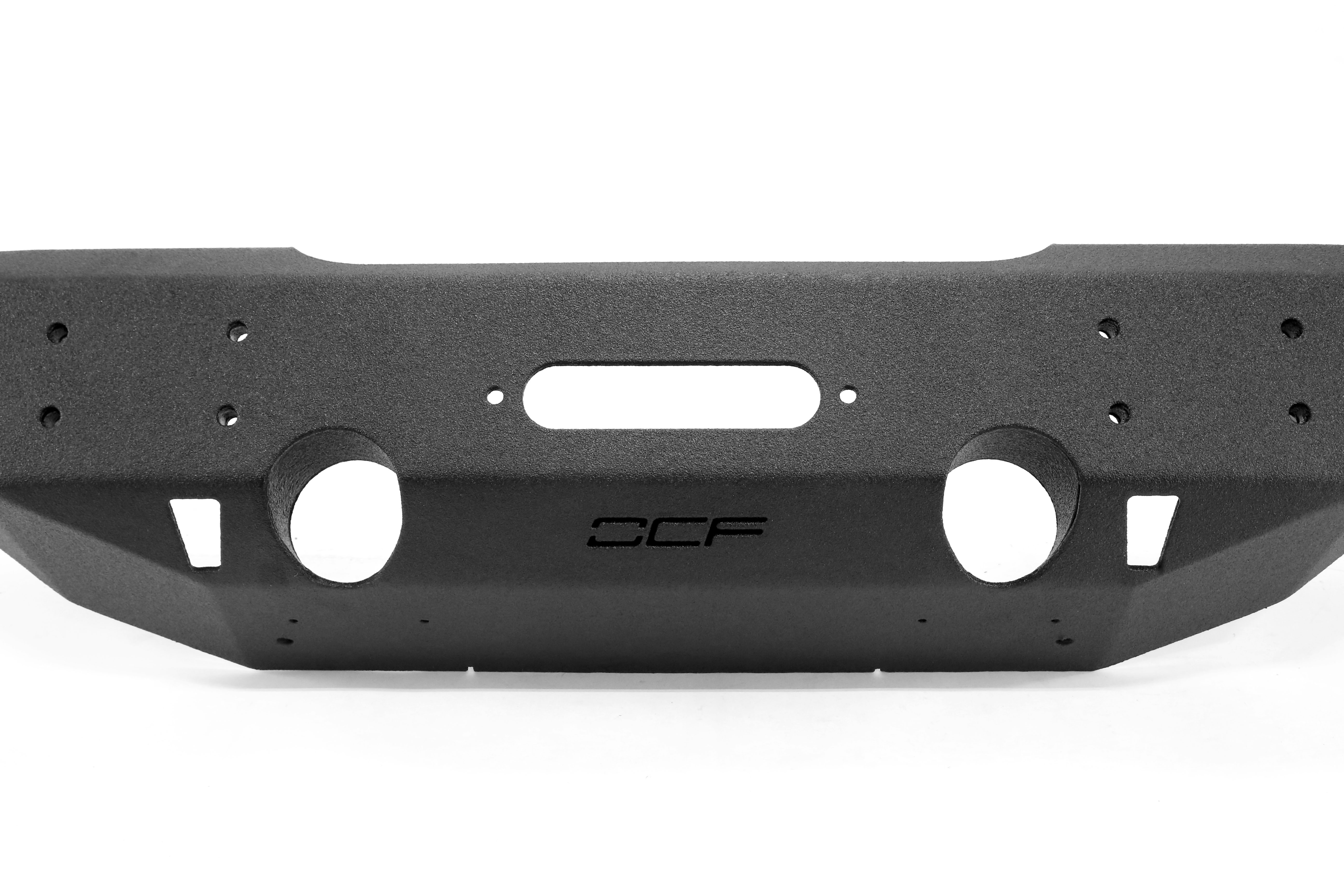 MBRP Front Full Width Winch Bumper Line-X Coated - JK