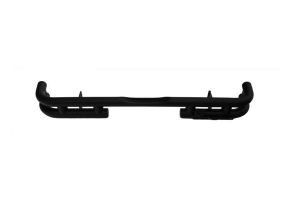 Rampage Double Full Width Rear Bumper, Black  - JL