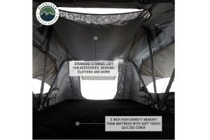 Overland Vehicle Systems Nomadic 2 Extended Roof Top Tent, Gray Body Green Rainfly