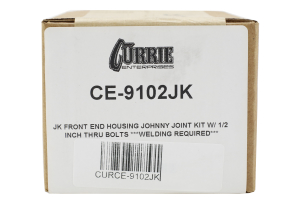 Currie Enterprises Front End Johnny Joint Housing Kit - JK