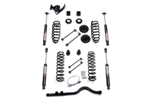 Teraflex 3in Coil Spring Base Lift Kit w/ Front Track Bar & 9550 VSS Twin-Tube Shocks - JK 4dr