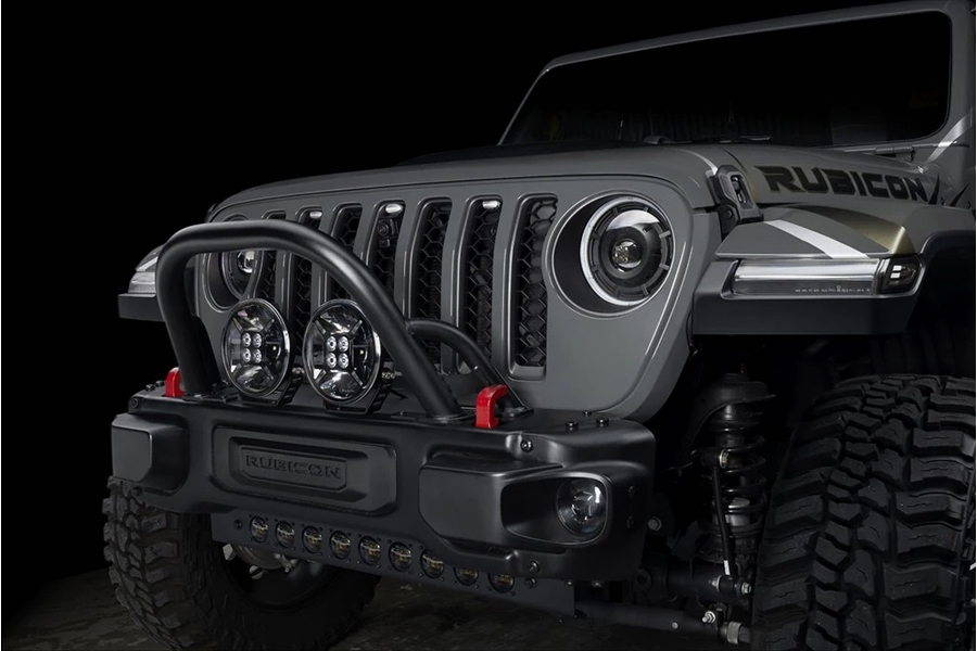 Oracle Skid Plate w/ Integrated LED Emitters - Clear Lens - JT/JL