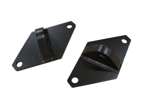 LOD Destroyer D-Ring Mounts, Pair - Black - JT