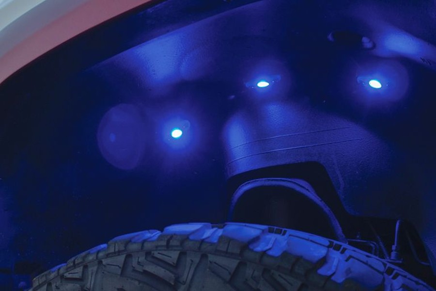 Race Sport Lighting 4-POD RGBW Hi Power Rock Light Complete Kit with Bluetooth APP 