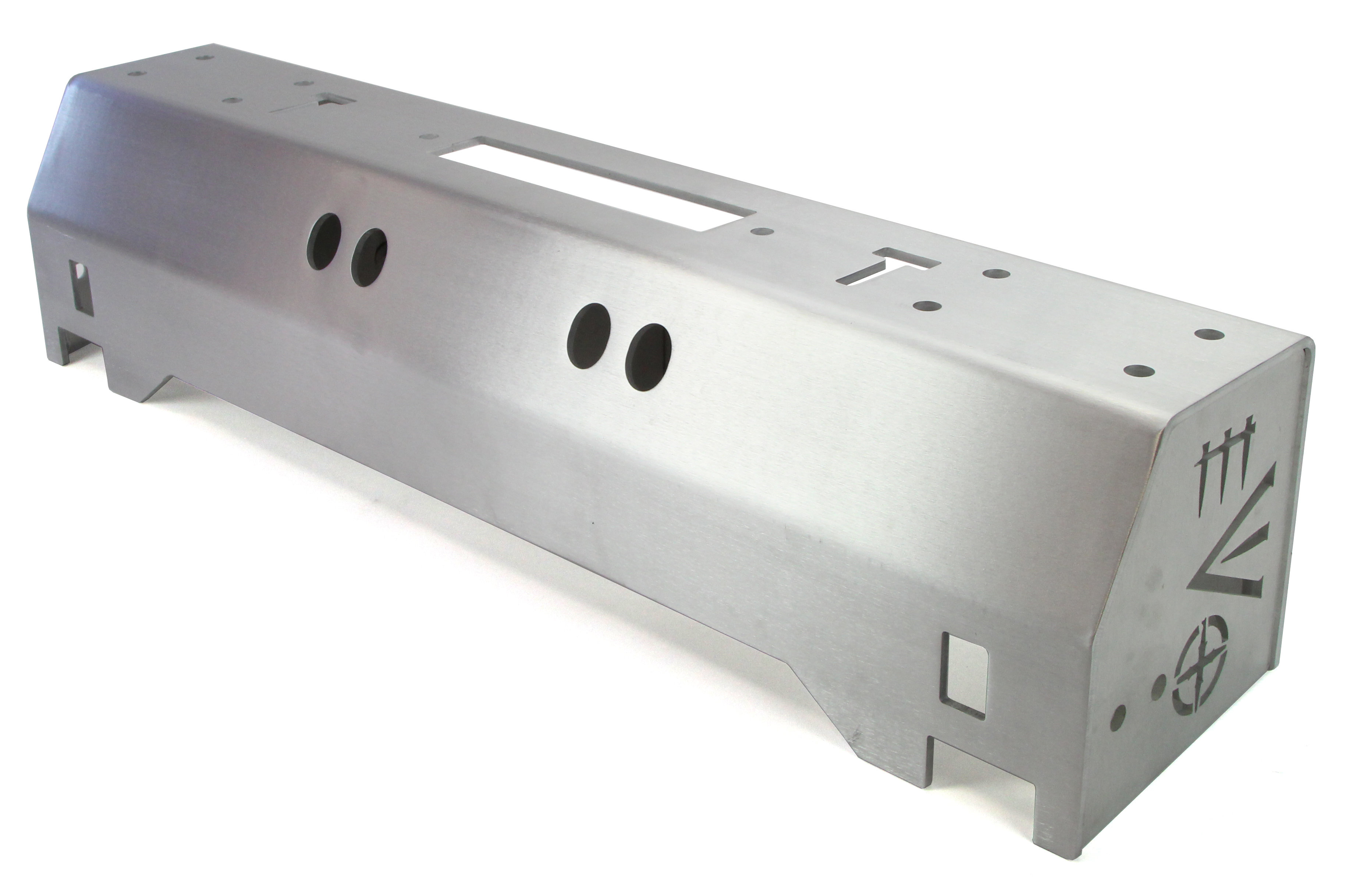 EVO Manufacturing Quarter Pounder Front Bumper Bare - JK