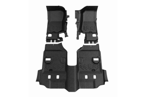 ArmorLite Front and Rear Flooring Kit - Mesa Smoke - JK 4Dr