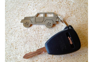 WD Automotive 2 Door Keychain