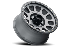 Method Race Wheels 305 NV Series Wheel 20x9 8x6.5 18mm Offset Titanium Matte Black Lip