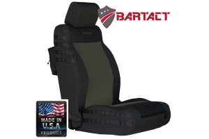 Bartact  Front Seat Covers Black/Olive