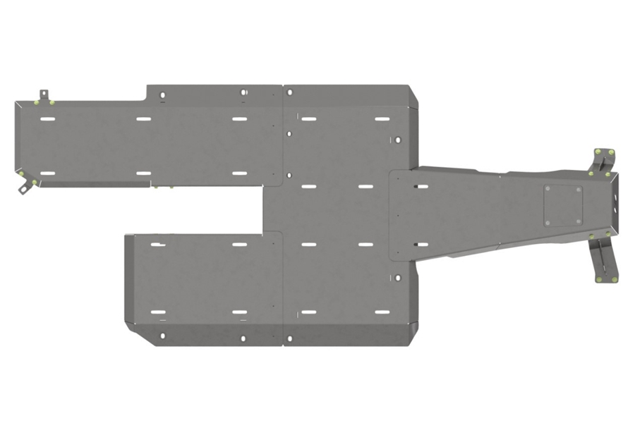 Motobilt Skid Plate System - Bare Steel -  JL 4Dr 2018-20 3.6L