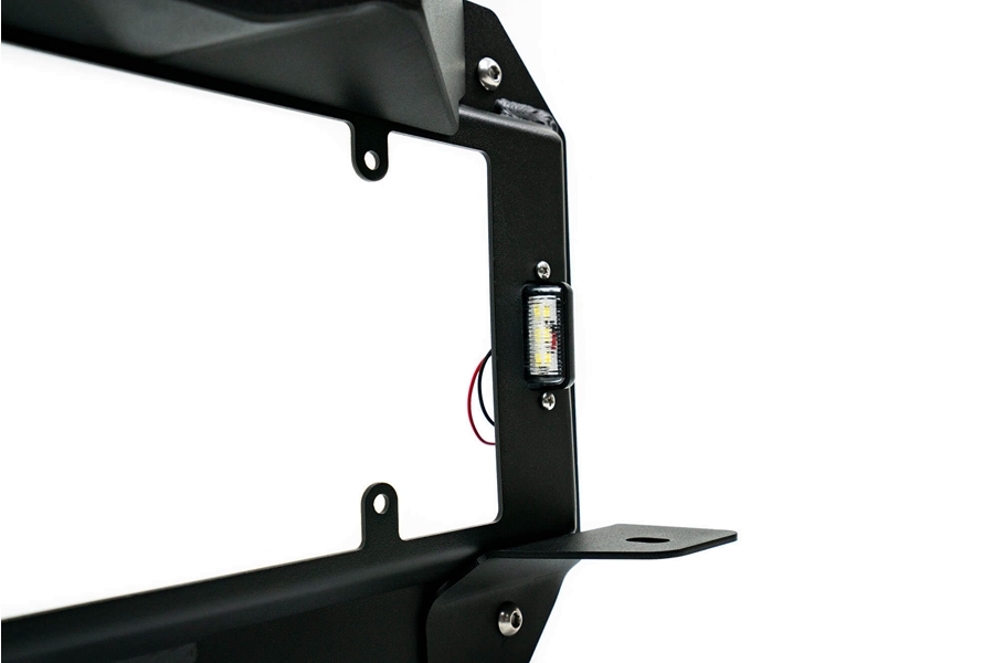DV8 Offroad Spare Tire Delete w/ Light Mounts - JL 