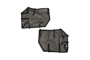 Rugged Ridge Fortis Front Tube Door Covers, Pair - Black  - JL/JT