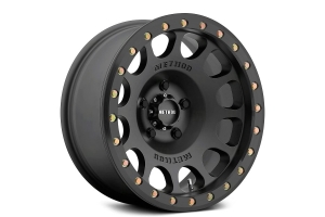 Method Race Wheels 105 Series Beadlock Wheel 17x9 8x6.5 38mm Offset Matte Black 