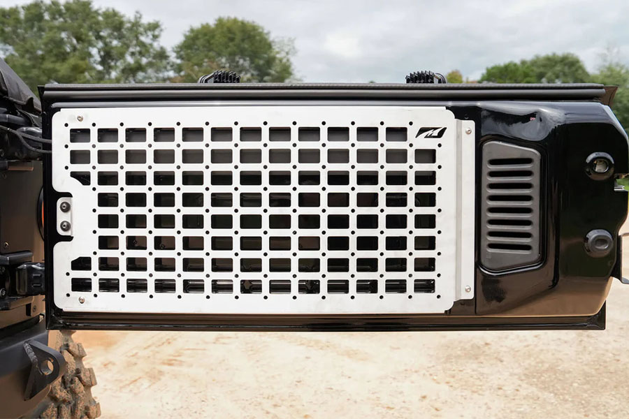 Motobilt Rear Gate Aluminum MOLLE Panel - JK