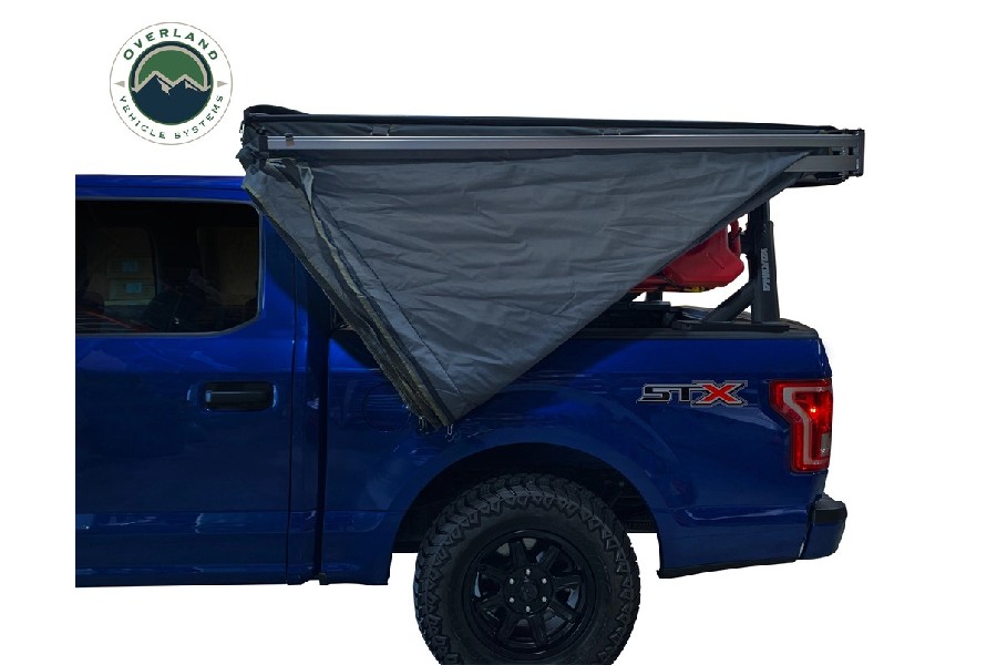 Overland Vehicle Systems Nomadic LT 270 Awning/Wall 1,2 and Mounting Brackets - Driverside