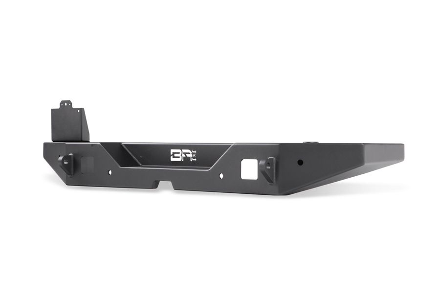 Body Armor Full-Width Rear Bumper w/ Tire Carrier Mount - JL