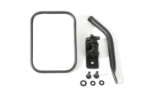 Rugged Ridge Quick Release Mirror Textured Black  - JK/TJ/LJ