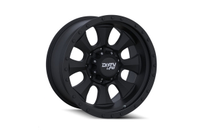 Dirty Life Ironman 9300 Series Wheel Matte Black 20X9 5x5 - JT/JL/JK