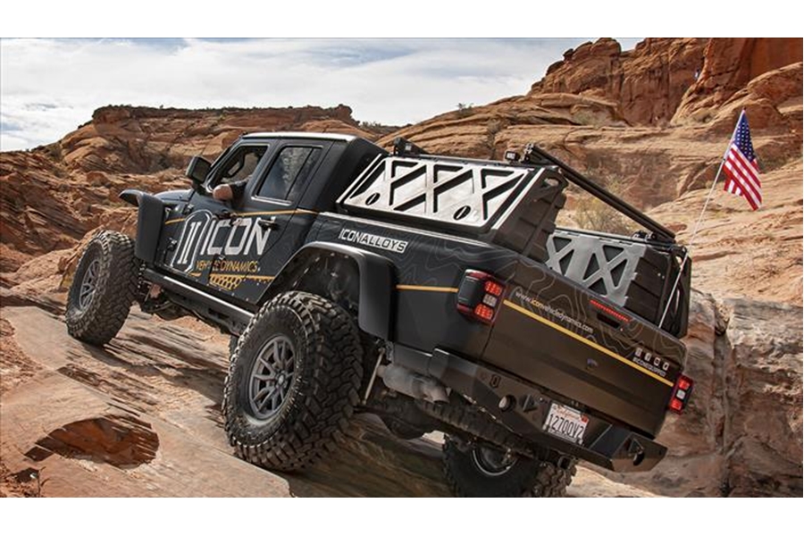 Icon Vehicle Dynamics Pro Series Rear Bumper - JT 