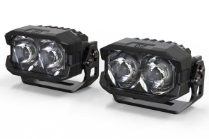 Morimoto 2Banger NCS LED Pod Spot White, Pair