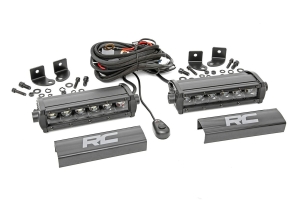 Rough Country 6in Cree LED Light Bars - Pair  