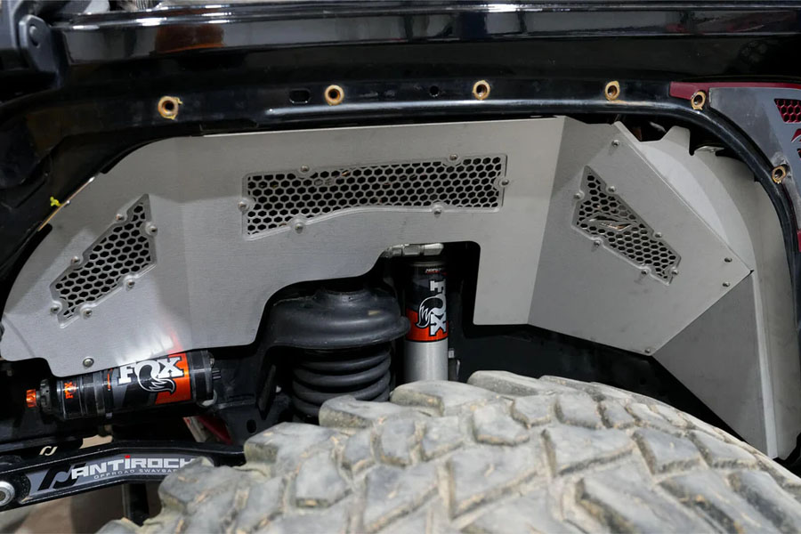 Motobilt High Clearance Front Inner Fenders - Max Vent, for 40in Tires  - JL/JT
