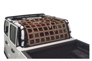 Dirty Dog 4x4 Rear Seat Netting, Sand - JT