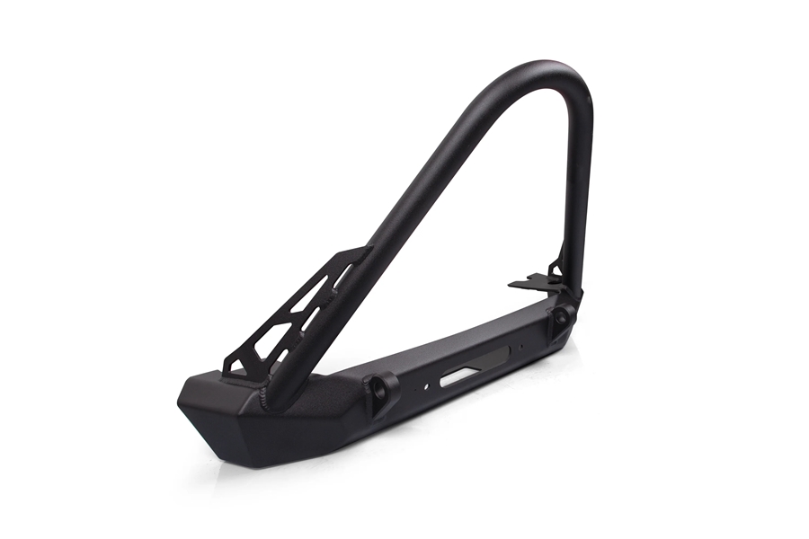 Crawltek Inferno Front Bumper w/ Stinger - Black - JK 