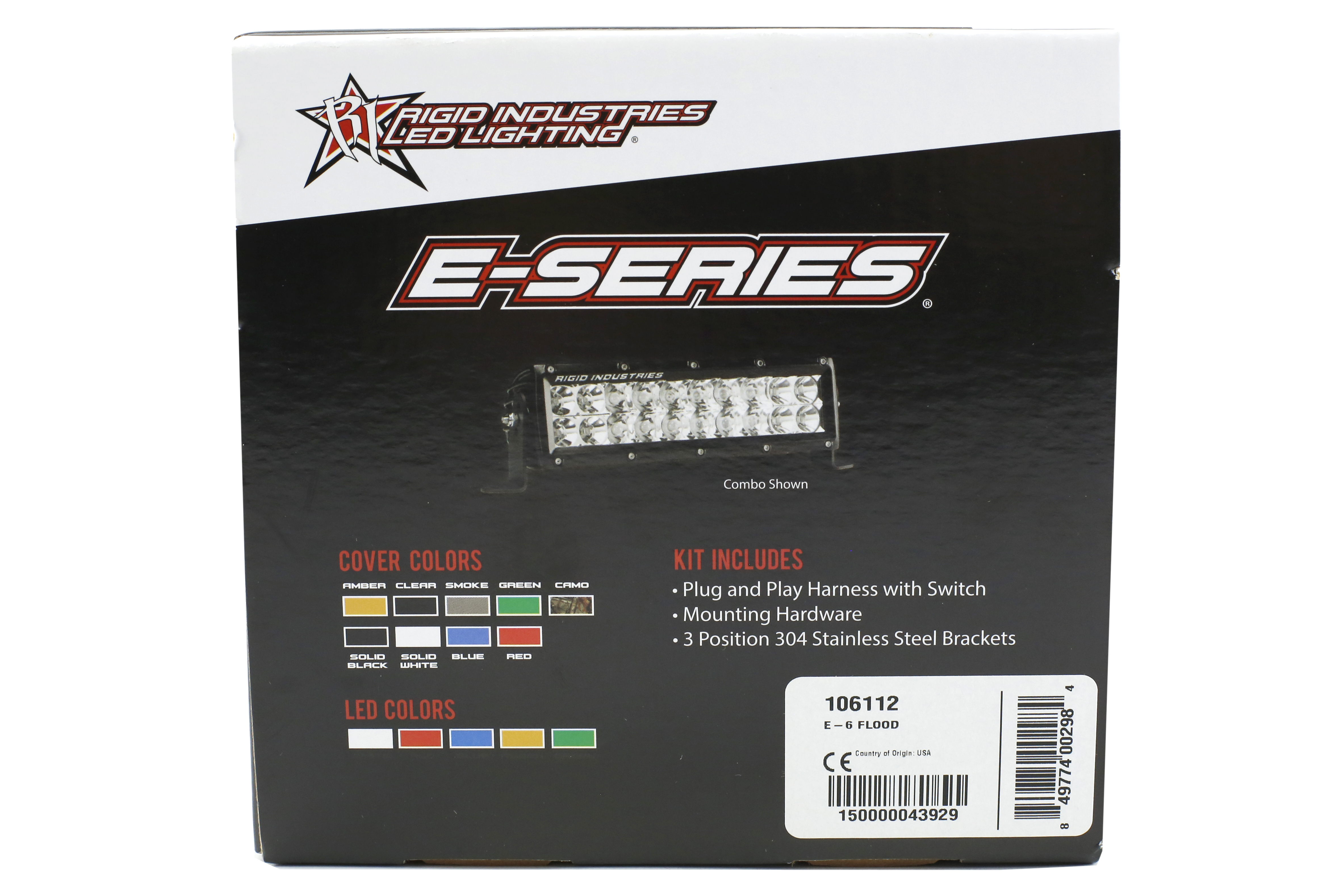 Rigid Industries E-Series Pro Flood 6in