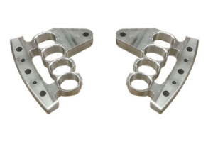 Carolina Metal Masters Billet Knuckle Grab Handles Front - JK