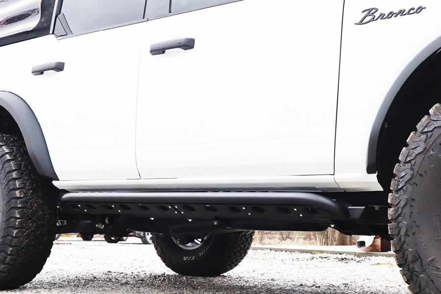 LOD Offroad Signature Series Rock Sliders, Black Texture - Bronco 2021+ 4dr 